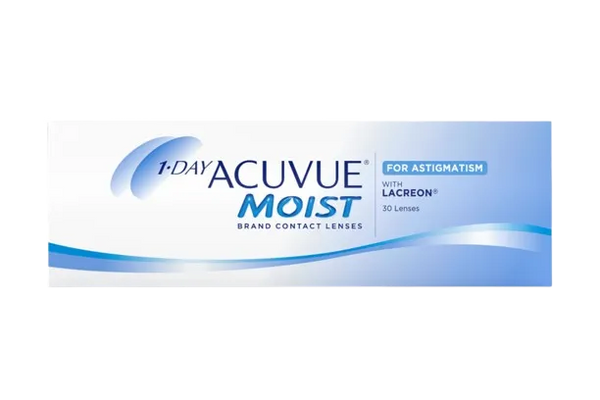1-Day Acuvue Moist Para Astigmatismo (30 Lentes)