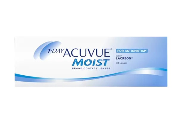 1-Day Acuvue Moist Para Astigmatismo (30 Lentes)