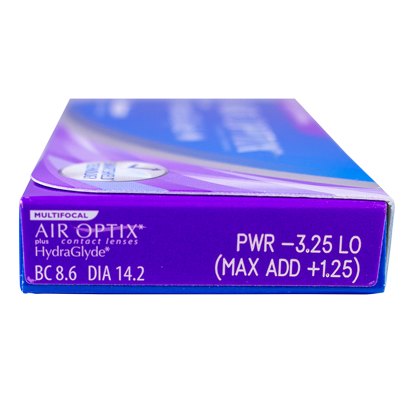 AIR OPTIX® Plus HydraGlyde® Multifocal (6 Lentes)